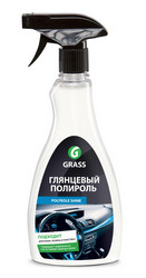 Grass Полироль для кожи, резины и пластика "Polyrole Shine", Для салона | Артикул 340340