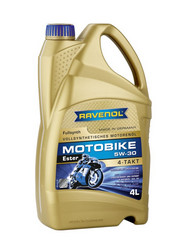 ������ �������� ����� Ravenol Motobike 4-T Ester 5W-30 (4�) new ������������� | ������� 4014835730694