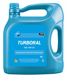 ������ �������� ����� Aral  Turboral 15W-40, 5�. ����������� | ������� 22014