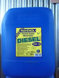 ������ �������� ����� Ravenol Formel Diesel Super 10W-30, 20� ����������� | ������� 4014835633421