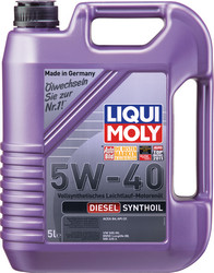 ������ �������� ����� Liqui moly Diesel Synthoil SAE 5W-40 ������������� | ������� 1927