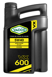 ������ �������� ����� Yacco VX 600 ������������� | ������� 302922