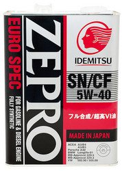  Idemitsu Zepro Euro Spec Sn/Cf 5W40 4 