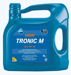 ������ �������� ����� Aral  High Tronic M 5W-40, 4�. ������������� | ������� 21404