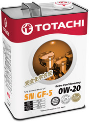 ������ �������� ����� Totachi Extra Fuel Fully Synthetic SN 0W-20,, 4� ������������� | ������� 4562374690622