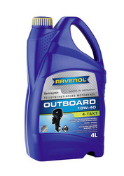 ������ �������� ����� Ravenol ��� 4-T ���.������� Outboardoel 4T SAE 10W-40 (4�) new ����������������� | ������� 4014835729193
