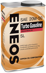 ������ �������� ����� Eneos Turbo Gasoline SL 20W-50, 0.946� ����������� | ������� OIL1443