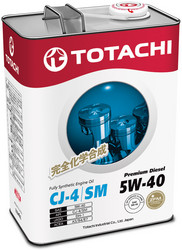 ������ �������� ����� Totachi Premium Diesel Fully Synthetic CJ-4/SM 5W-40, 4� ������������� | ������� 4562374690745
