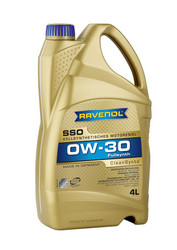 ������ �������� ����� Ravenol SSO SAE 0W-30 ( 4�) new ������������� | ������� 4014835718395