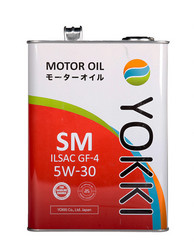 ������ �������� ����� Yokki SAE 5W30 API SM ����������������� | ������� YSS530SM4