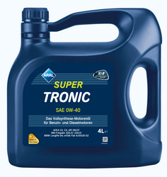 ������ �������� ����� Aral  Super Tronic 0W-40, 4�. ������������� | ������� 20459