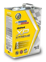 ������ �������� ����� United XP Xtreme 0W40 ������������� | ������� 8886351371073