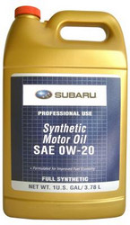 ������ �������� ����� Subaru Synthetic Oil 0W-20 ������������� | ������� SOA868V9305
